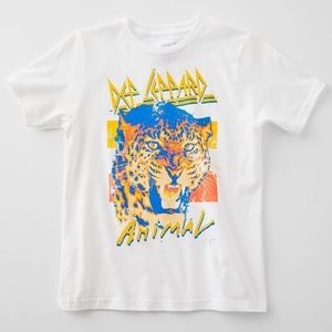 DEF LEPPARD buckle kids band tee